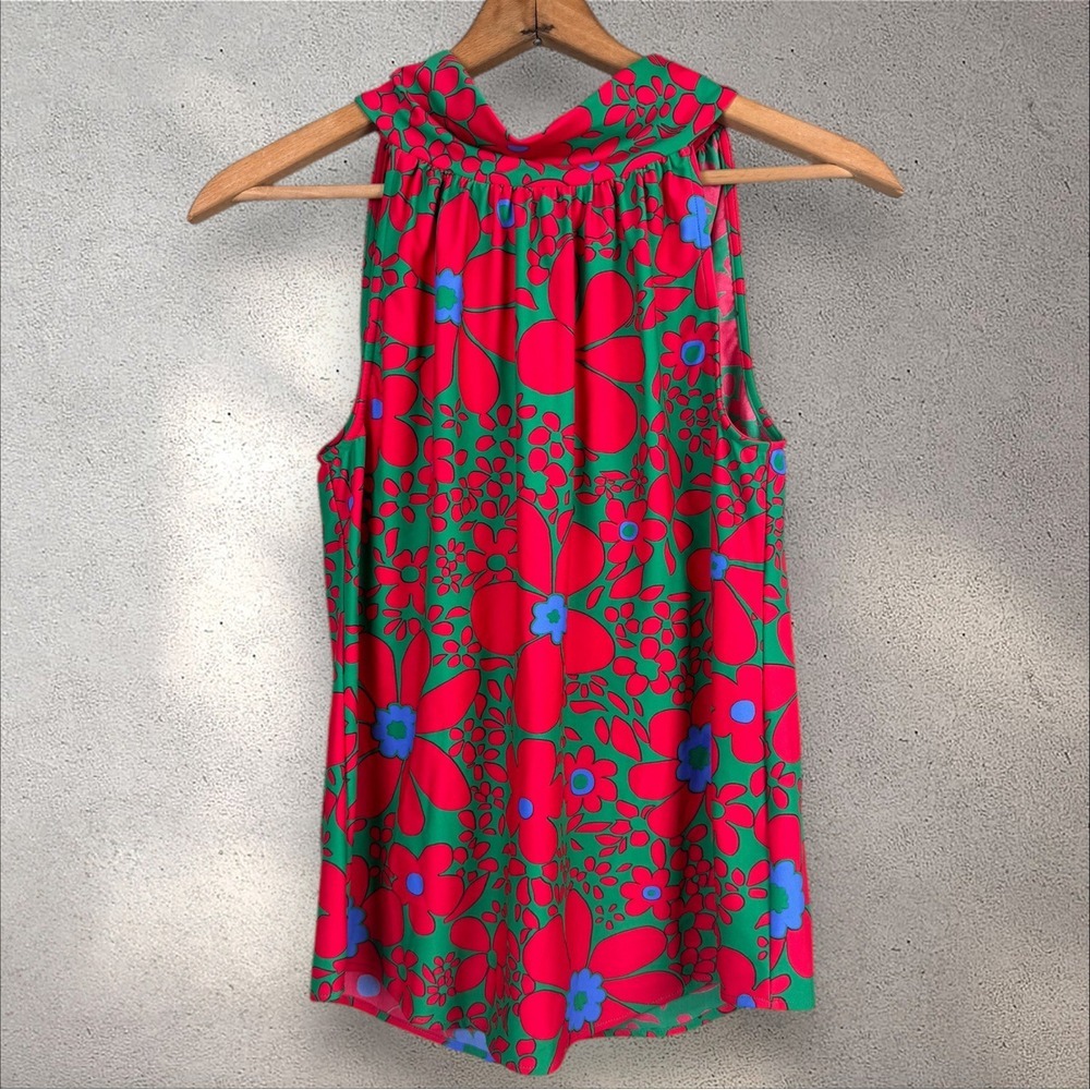 Jude Connally Melanie Top Blouse in‎ MOD DAISYGREEN Sz S